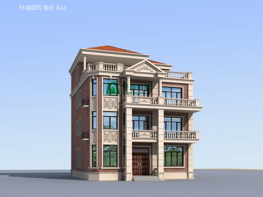 1四層自建吧別墅設計2.jpg 1四層自建吧別墅設計2.jpg