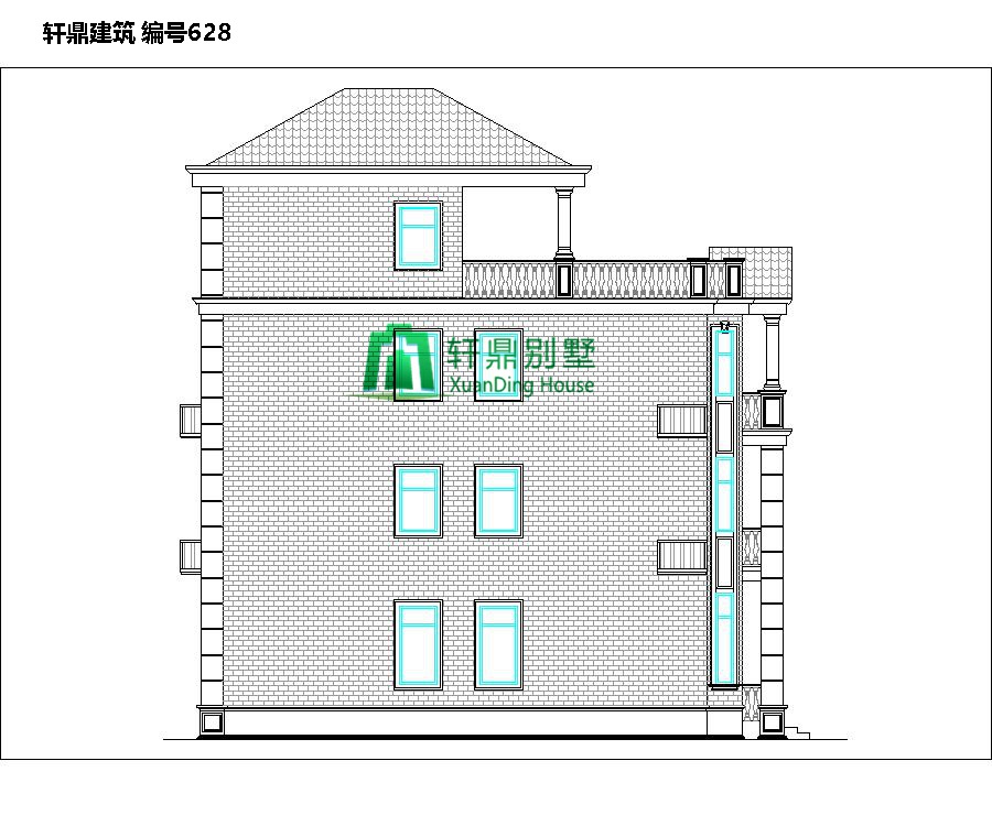 四層自建吧別墅設計3.jpg 四層自建吧別墅設計3.jpg
