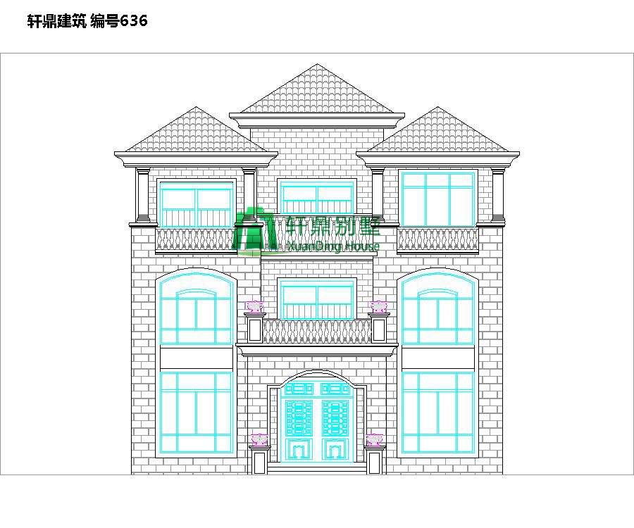 三層歐式自建別墅設計圖1.jpg 三層歐式自建別墅設計圖1.jpg