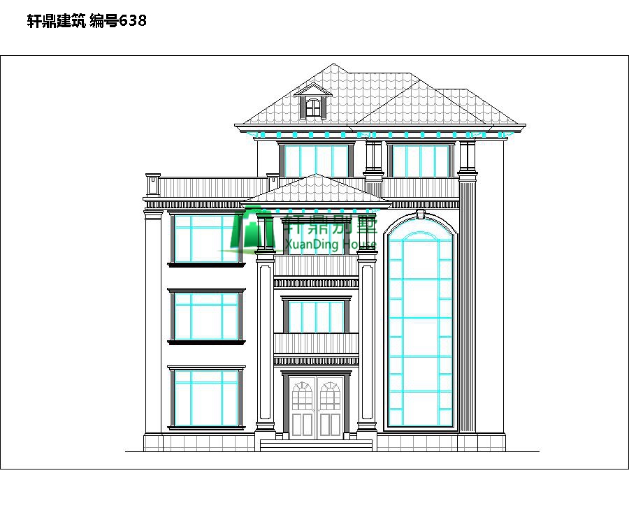 經典四層自建別墅設計圖1.jpg 經典四層自建別墅設計圖1.jpg