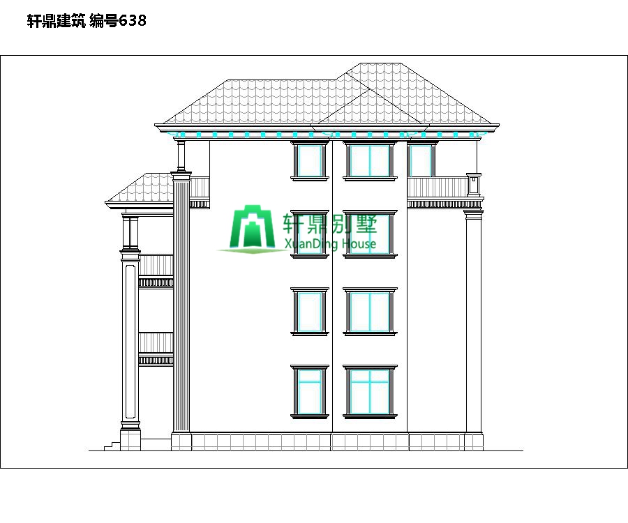 經典四層自建別墅設計圖4.jpg 經典四層自建別墅設計圖4.jpg