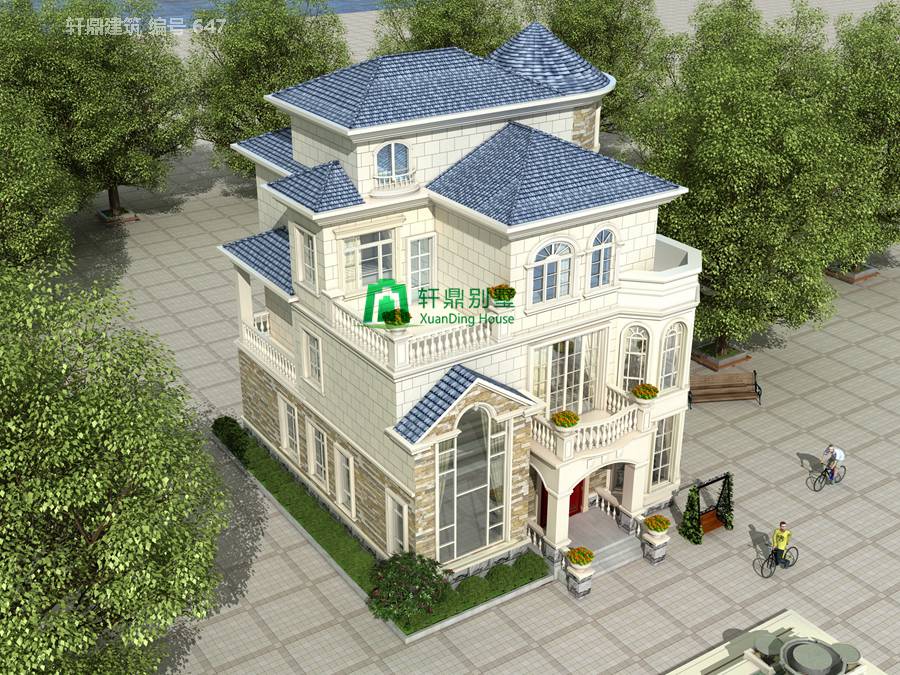 歐式三層半自建別墅設計圖13.jpg 歐式三層半自建別墅設計圖13.jpg