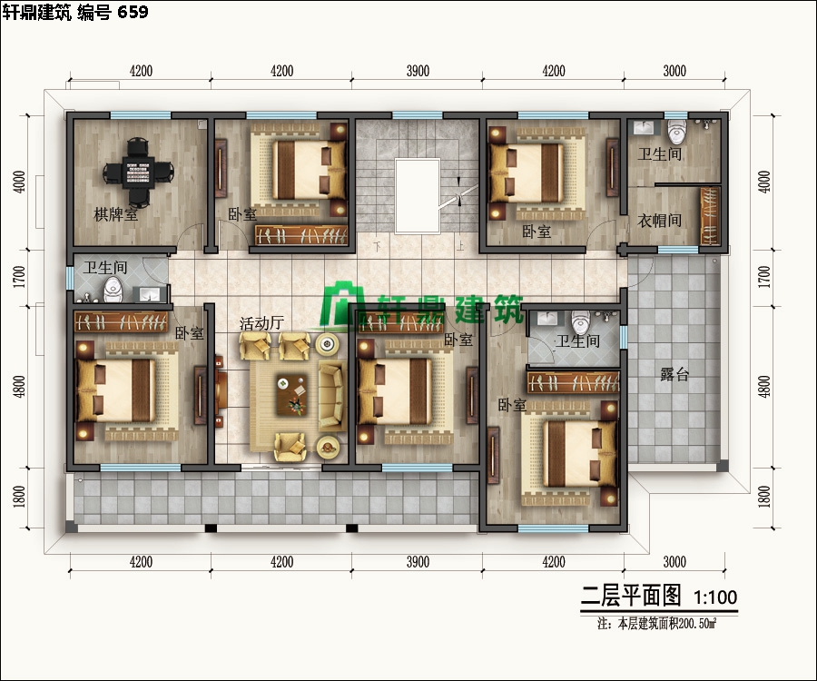 清新小二層自建別墅設計施工圖06.jpg 清新小二層自建別墅設計施工圖06.jpg