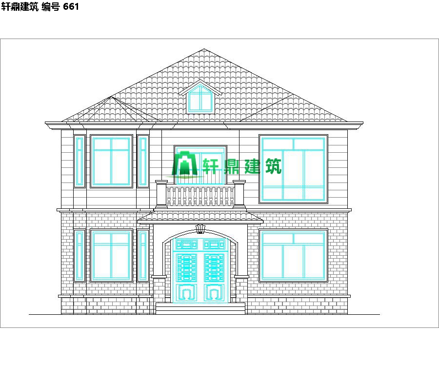 經典小戶型二層別墅設計施工圖06.jpg 經典小戶型二層別墅設計施工圖06.jpg