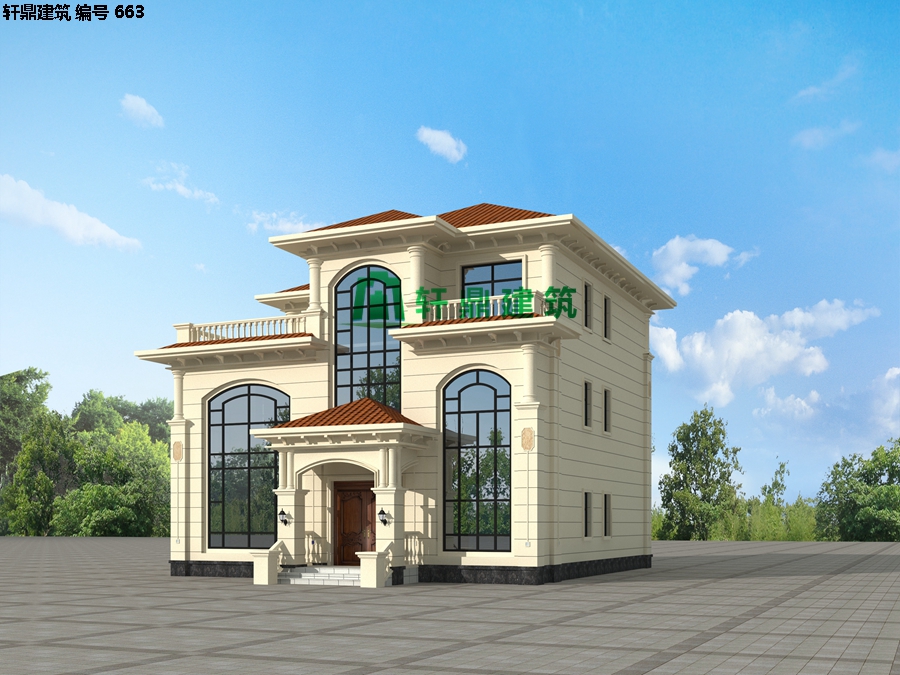 精品歐式復式三層自建別墅設計施工圖02.jpg 精品歐式復式三層自建別墅設計施工圖02.jpg