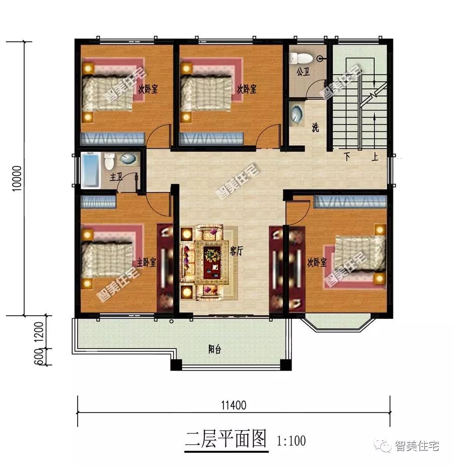 農(nóng)村別墅戶型 農(nóng)村別墅戶型