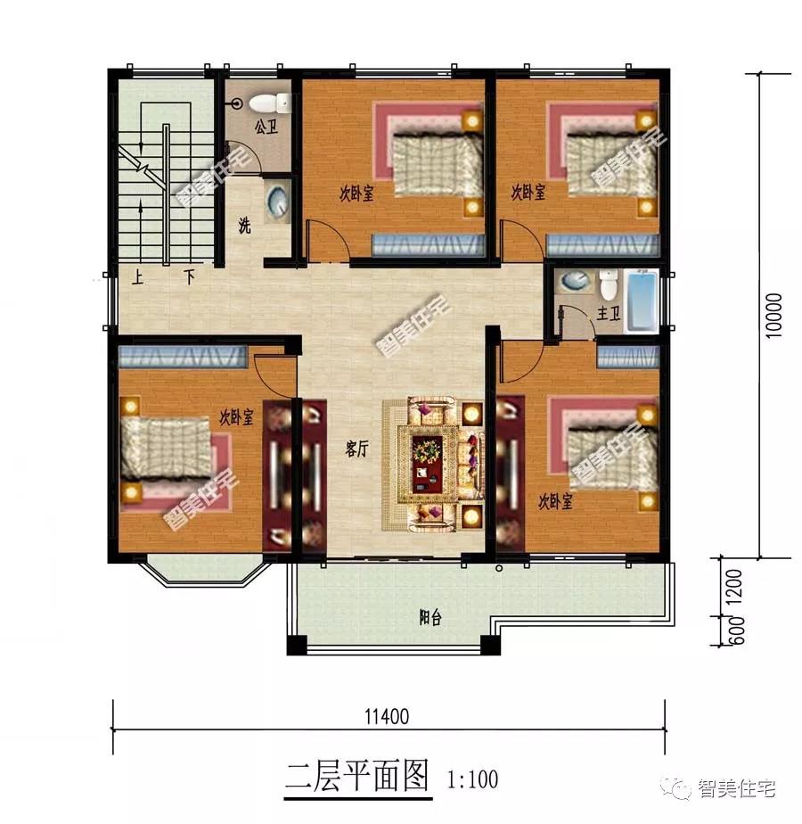 農(nóng)村別墅戶型 農(nóng)村別墅戶型