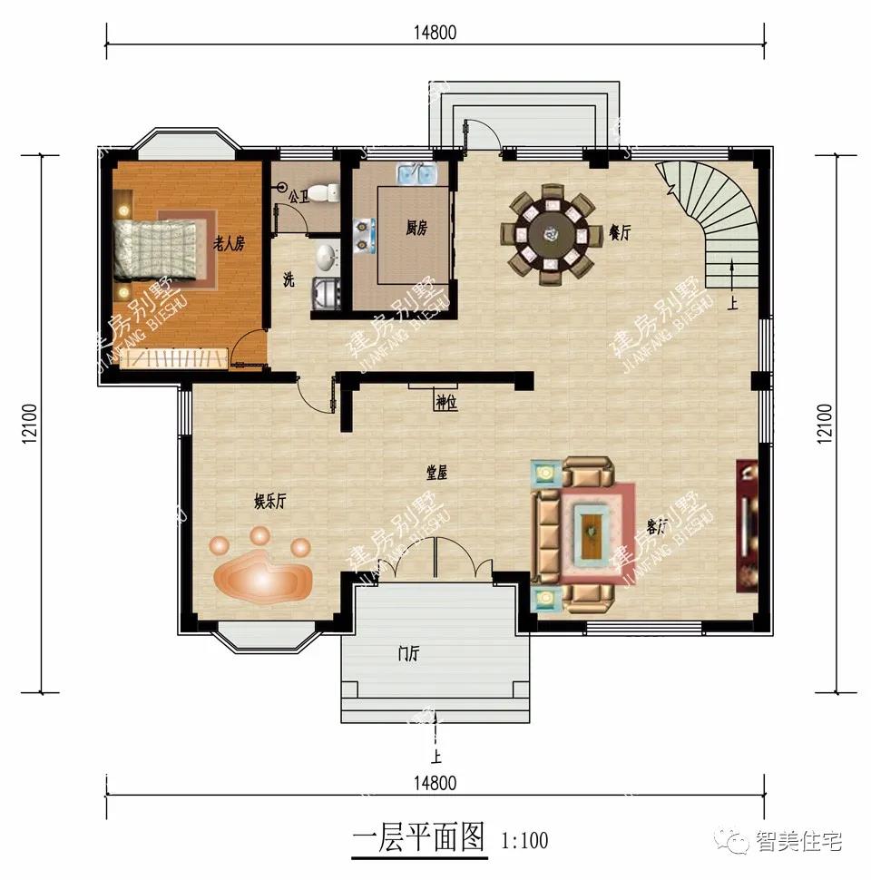 農村別墅室內布局設計 農村別墅室內布局設計