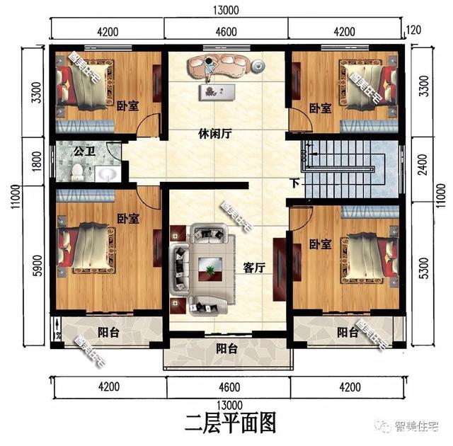 簡單的兩層別墅 簡單的兩層別墅