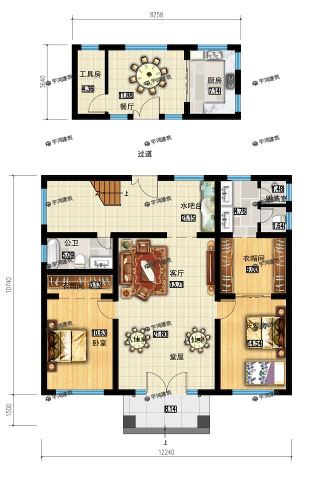 農村自建房屋的設計圖 農村自建房屋的設計圖