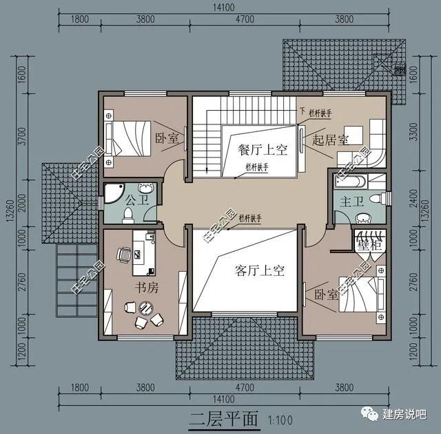 帶客廳挑空設(shè)計(jì)的鄉(xiāng)村別墅 帶客廳挑空設(shè)計(jì)的鄉(xiāng)村別墅