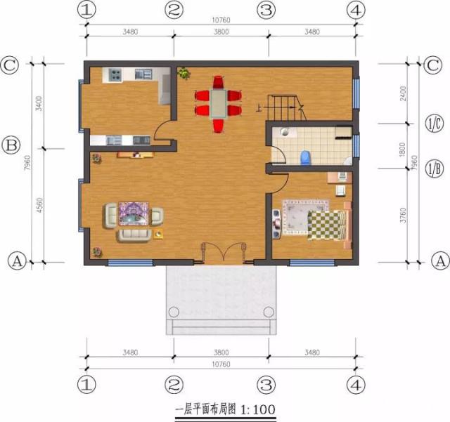 農村二層別墅的設計圖紙 農村二層別墅的設計圖紙