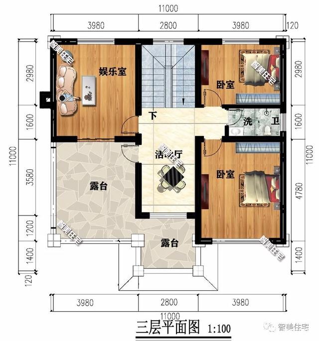 簡歐風格設計的農(nóng)村別墅 簡歐風格設計的農(nóng)村別墅