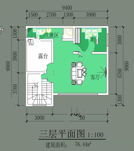 三層小戶型鄉村住宅 三層小戶型鄉村住宅