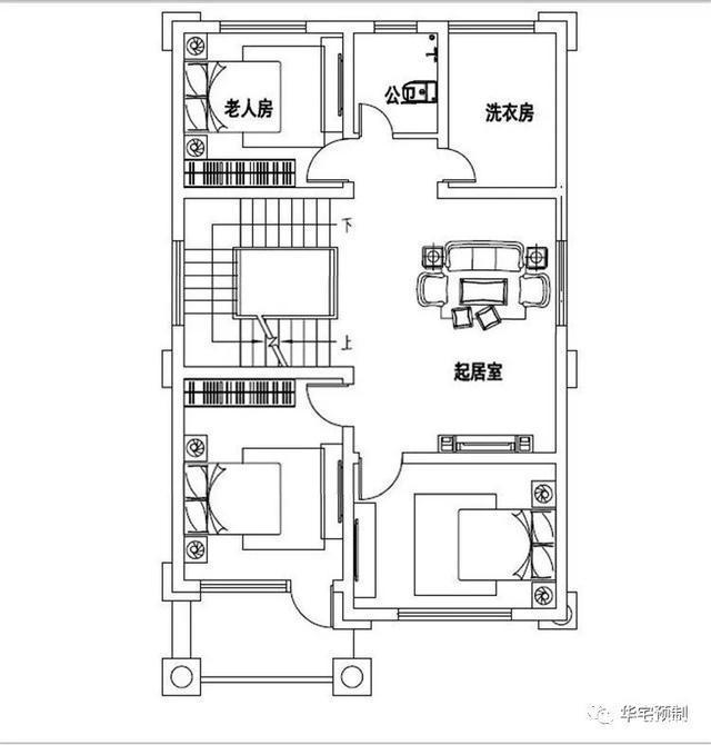 三層自建別墅設計圖 三層自建別墅設計圖
