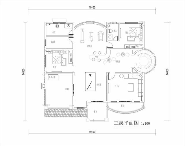 鄉村三層別墅建筑設計圖 鄉村三層別墅建筑設計圖