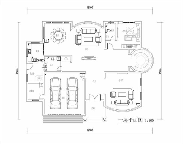 鄉村三層別墅建筑設計圖 鄉村三層別墅建筑設計圖