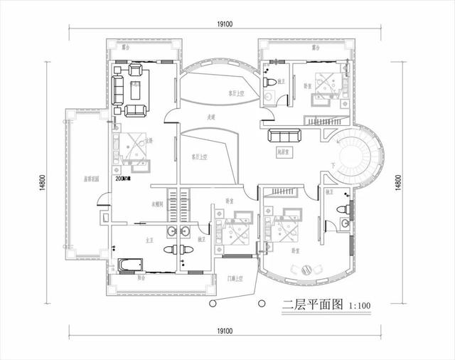 鄉村三層別墅建筑設計圖 鄉村三層別墅建筑設計圖