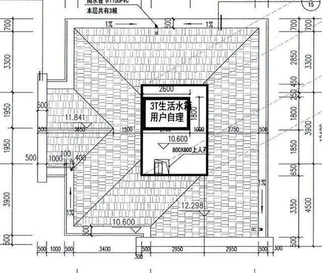 復式三層建筑設計圖紙( 復式三層建筑設計圖紙(