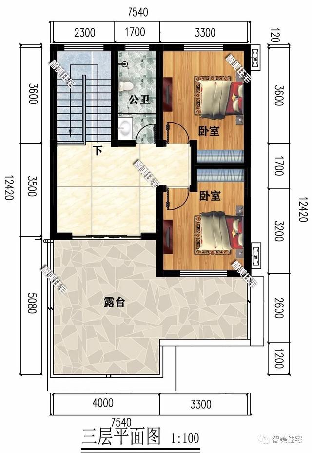 平頂鄉(xiāng)村別墅設計 平頂鄉(xiāng)村別墅設計