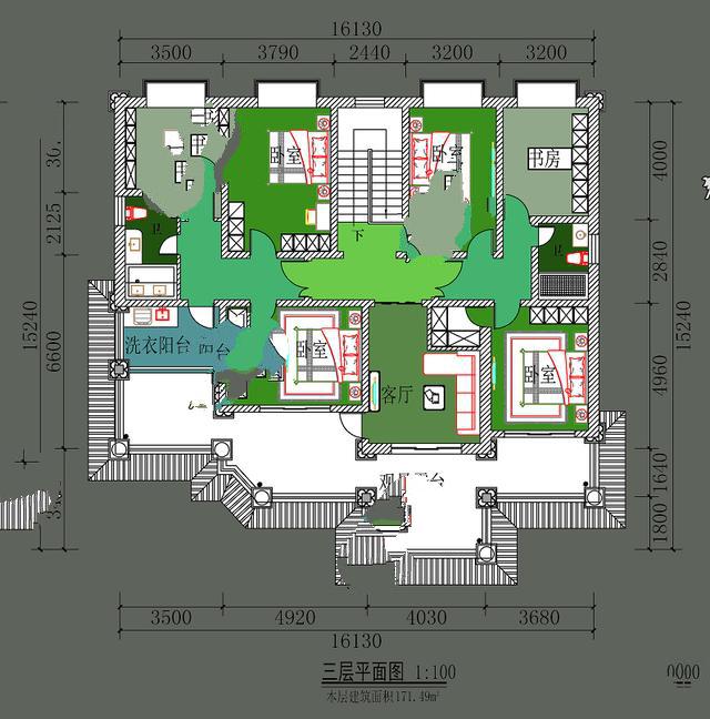 三層農村別墅設計 三層農村別墅設計