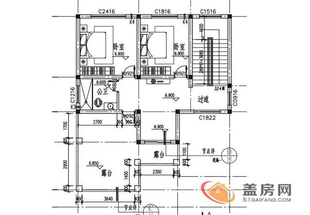 農村三層樓房設計 農村三層樓房設計