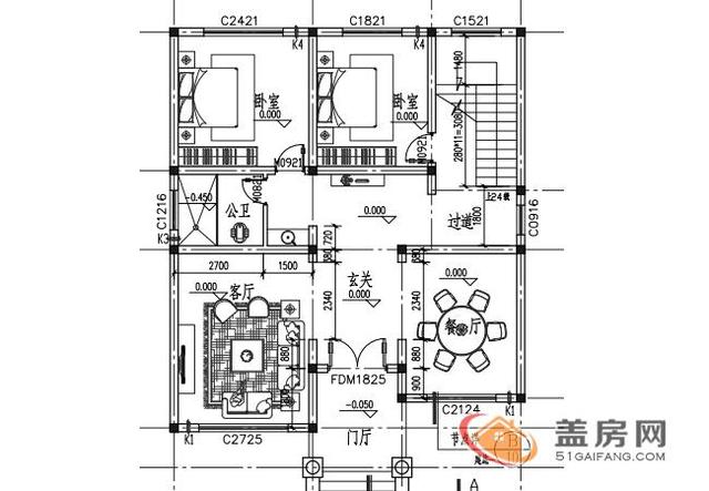 農村三層樓房設計 農村三層樓房設計