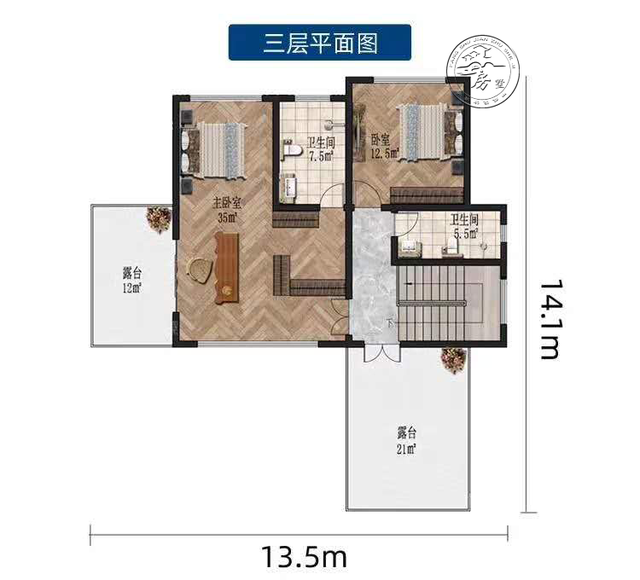 現(xiàn)代式三層優(yōu)雅別墅 現(xiàn)代式三層優(yōu)雅別墅