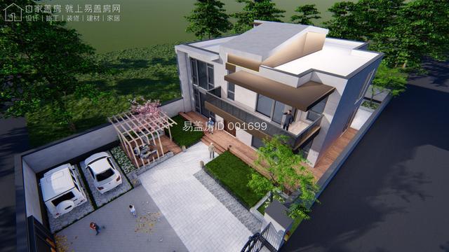 簡單的現代別墅設計圖 簡單的現代別墅設計圖
