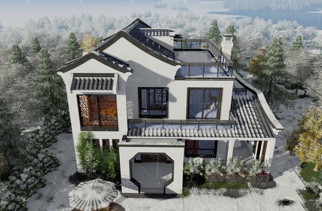 農(nóng)村自建別墅設(shè)計圖 農(nóng)村自建別墅設(shè)計圖