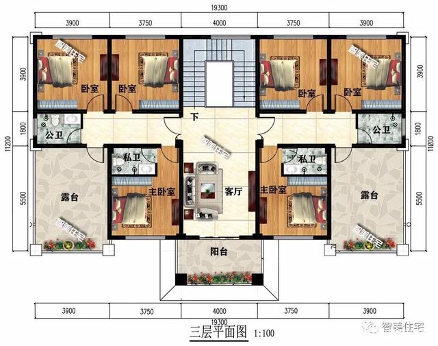 雙拼別墅設計 雙拼別墅設計