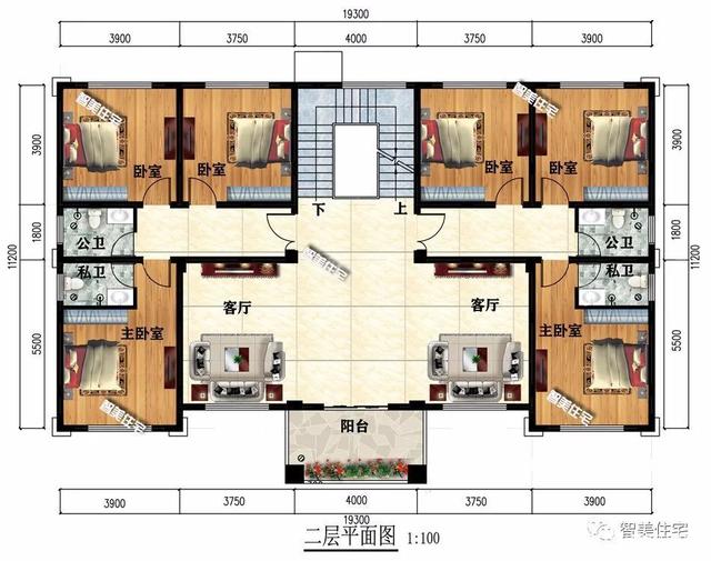 雙拼別墅設計 雙拼別墅設計