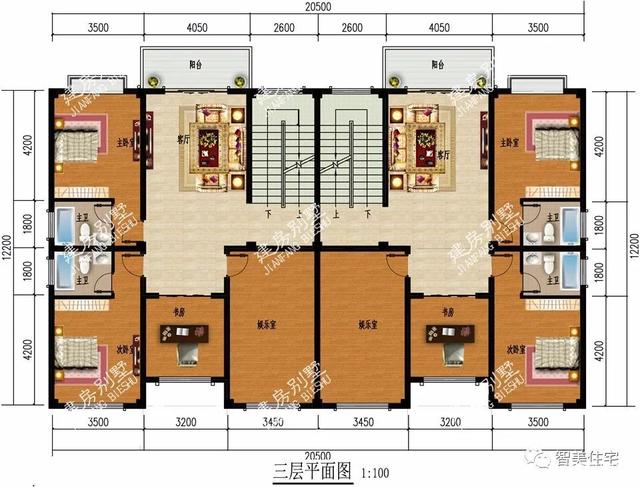 雙拼別墅設計 雙拼別墅設計