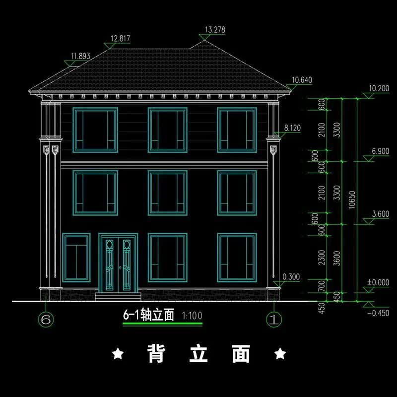 三層農(nóng)村別墅 三層農(nóng)村別墅