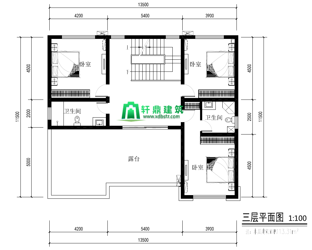 三層農村自建房設計圖 三層農村自建房設計圖