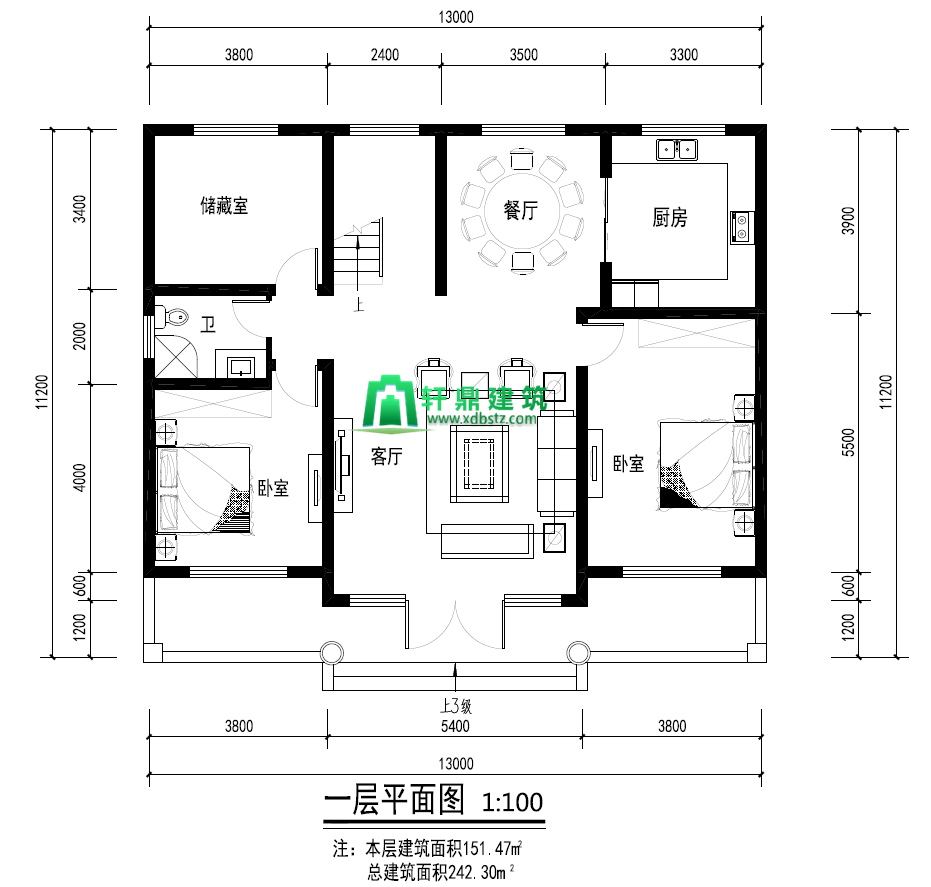 一層平面圖 一層平面圖