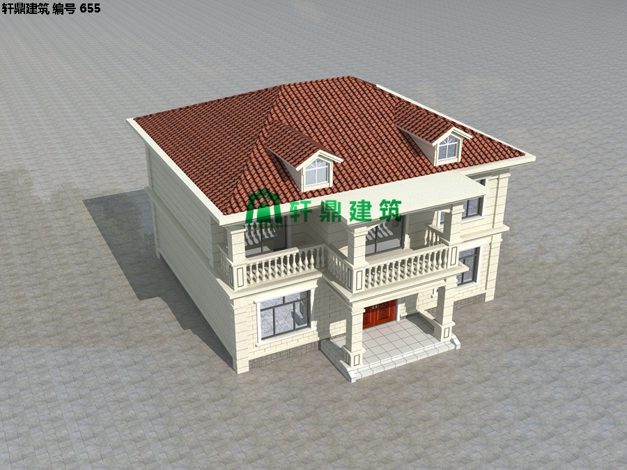 經典現代自建小別墅設計施工圖04.jpg 經典現代自建小別墅設計施工圖04.jpg