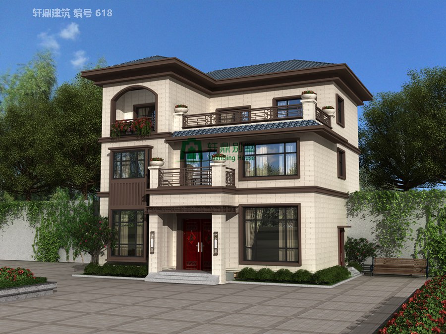 新中式三層自建別墅設(shè)計(jì)圖z1.jpg 新中式三層自建別墅設(shè)計(jì)圖z1.jpg