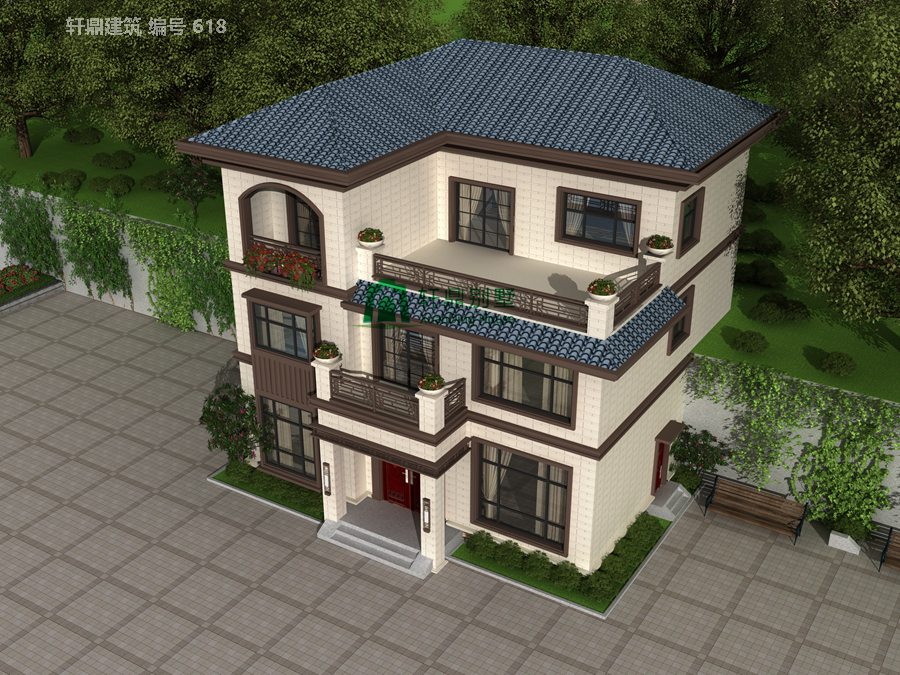 新中式三層自建別墅設(shè)計(jì)圖z3.jpg 新中式三層自建別墅設(shè)計(jì)圖z3.jpg