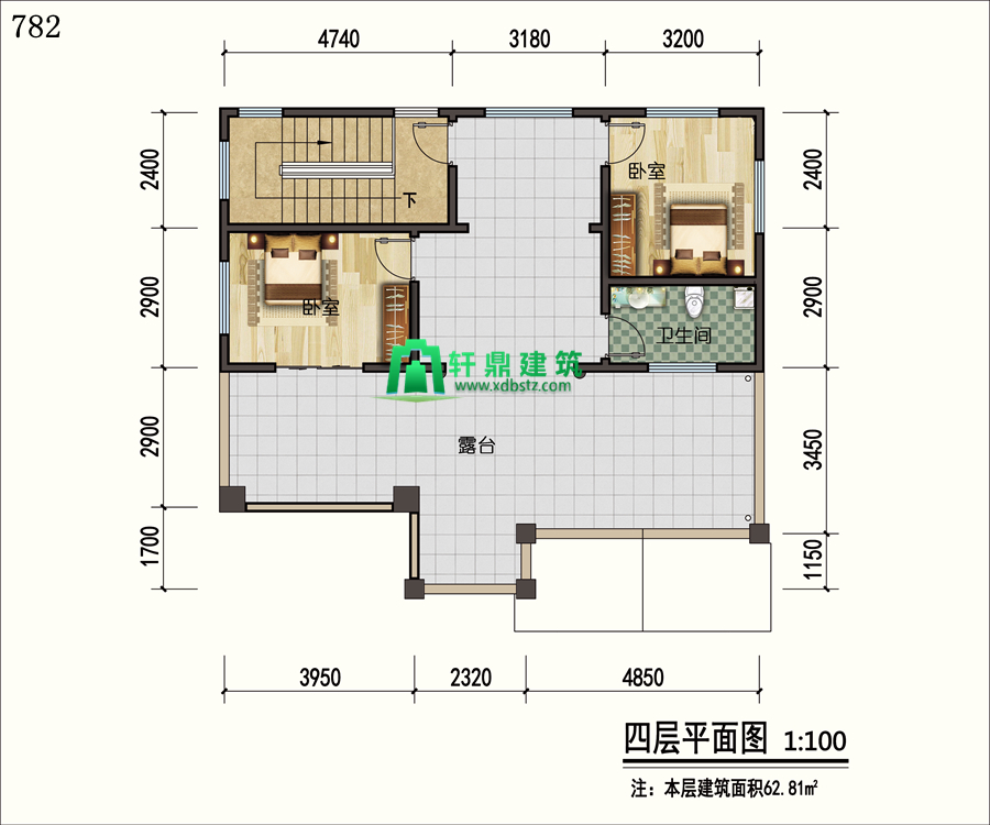 四層平面圖 四層平面圖