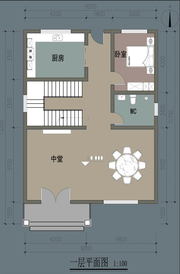 一層平面圖.png 一層平面圖.png